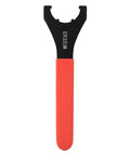 Heavy Duty Clamp Nut Wrench For ER32 Collet Chuck with ergonomic red handle for machine shop adjustments.