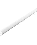 White Ceramic Sharpening File Set With Fine Grit, Versatile Round, Square, Triangular And Teardrop Shapes, Great For Deburring Hardened Tools And Molds