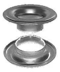 Heavy Duty Sheet Metal Grommets And Nickel Plated Neck Washers Set Size 2 Bulk Pack 3,600 Sets For Industrial Fastening
