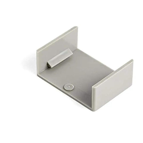 Gray ABS straight connector for Twenty Pack Cable Raceway Couplers For CBMWD3816 Channel Raceway.
