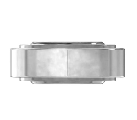 Top Shelf Heavy Duty Agricultural Field Bearing Boasting Slick Rolling Action With One Three Quarter Inch Hex Bore viewed from the side.
