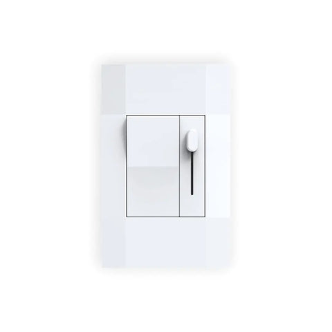 Five Dimmer Switch Bundle For Home Lighting, 3-Way 4-Way And Single Pole, Neutral Wire Required, white finish with sliding dimmer