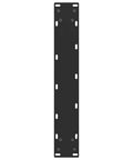 Adjustable Metal Table Legs Pack Of Two Sturdy Steel Bases With Self Leveling Floor Savers And Durable Powder Coated Finish, black steel leg with threaded holes.