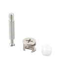 Rock Solid Cam Lock Fittings 50 Piece Thickened Furniture Hardware Kit components including cam screws and eccentric nuts