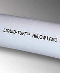 Image of the 6900 Series Heavy-Duty 1/2 Inch Flexible Metallic Liquid Tight Conduit 50 Ft Gray, showing labeling detail.