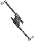 Klein Tools adjustable circle hole cutter with dust bowl and vacuum port for drywall and ceiling tiles, 2–7 in