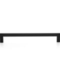18 Pack 8-4/5 Inch Square Cabinet Handles Matte Black Pulls For Drawers Cabinets And Cupboards Center To Center 224mm Durable Stainless Steel