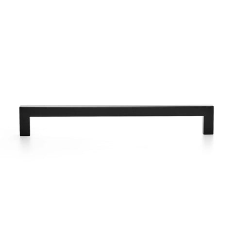 18 Pack 8-4/5 Inch Square Cabinet Handles Matte Black Pulls For Drawers Cabinets And Cupboards Center To Center 224mm Durable Stainless Steel