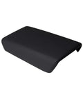 Fresh Ride Console Wrap Fits Tesla Model 3 Y 2017 To 2023 Buttery Smooth Armrest Cover in matte black design.