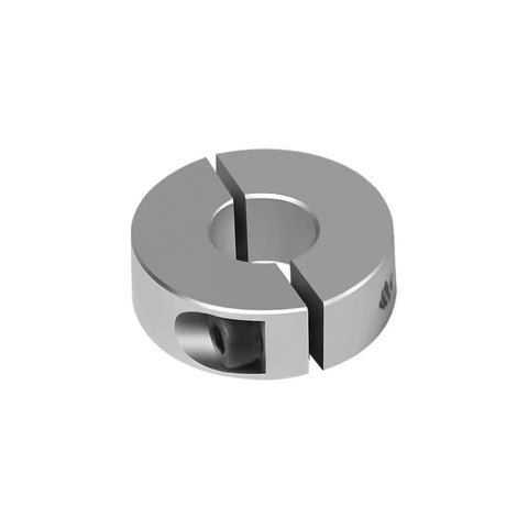 22mm Bore Double Split Shaft Collar Aluminum Two Piece Shaft Collar 45mm Outside Diameter 12mm Thick With M5 Set Screws Pack Of 4