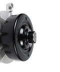 Close-up of water pump with gasket for 3.7L V6 and 4.7L V8 engines, fits 1999-2013 Jeep Grand Cherokee Liberty Commander Dodge Ram 1500.