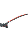 Built Tough Heavy Duty EV Charging Port Adapter with red and black wires for 220V 10A electric vehicle setup.