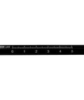 Heavy Duty Watch Strap Spring Bar Remover Kit With Integrated Inch Ruler For Rubber And Leather Bands showing printed measurement guide.