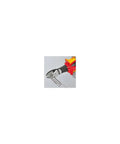 Insulated High Leverage Diagonal Cutters 8 Inch cutting wire coil, showing precision cutting edge and durable grip for electricians.