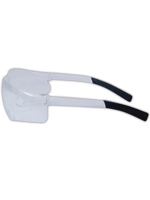 Hella Comfy Lightweight Bifocal Reader Safety Glasses Bulk Pack Of 144 Pairs clear lens safety goggles with flexible arms.