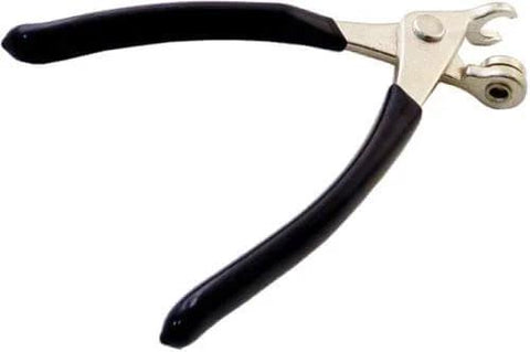 Pliers for 50 Count One Eighth Inch Cleco Sheet Metal Fasteners With Pliers And Carry Bag For Auto Body Repair, Copper Finish, Made In USA