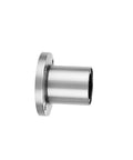 Top Notch LMF80UU Round Flange Linear Bearing Steel Build 80Mm By 120Mm By 140Mm side view showcasing the compact steel design.