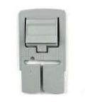 Upright Vacuum Top Grip Latch For Cloth Outer Bag Replacement Part 196401S, gray plastic latch for Ultimate G Series.