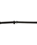 Premium Steel Rear Drive Shaft For Subaru Forester 1998 To 2002 with pre lubricated slip yokes displayed in profile view.