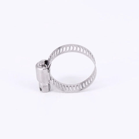 10 Pcs 304 Stainless Steel Adjustable Hose Clamps Set For Automotive And Industrial Use Durable Worm Drive Pipe Clips
