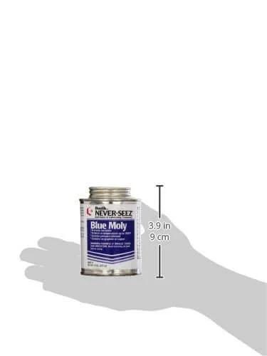 Blue Moly Anti Seize Compound For Extreme Temperatures From Minus 150 Degree F To 1500 Degree F 8 Oz Brush Top Can