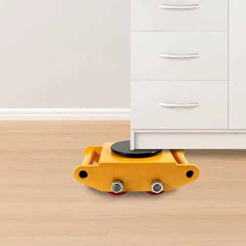 Beefed Up Heavy Duty Machinery Skate Dolly 13200 Lbs Capacity Industrial Mover For Smooth Equipment Transport And Relocation In Warehouses And Factories Built For Heavy Gear Handling And Quick Maneuverability under cabinet