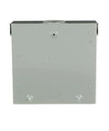 Rear view of Single 125A Outdoor Main Lug Load Center, 8 Spaces / 16 Circuits, Top or Bottom Feed, Weatherproof NEMA 3R Panel