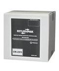 Heavy Duty Corrugated Smoke Detector Disposal Box For Recycling Exempt Radioactive Units Holds Up To Twenty Four Detectors With Ten Pound Weight Limit Zero Fuss Reliable Shipping Container, medium-sized carton.