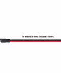 10AWG tinned wire SAE polarity reversing adapter for solar chargers, part of 3 pack, red and black extension cable