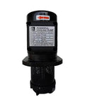 Machine tool coolant pump, Amazon brand, black, immersion length 100 mm, 3/8 in NPT thread, single-phase 120/240V