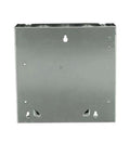 Back view of low voltage load center 125A single-phase 3-wire main lug circuit breaker panel, 8-space 16-circuit electrical box