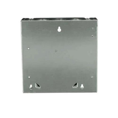 Back view of low voltage load center 125A single-phase 3-wire main lug circuit breaker panel, 8-space 16-circuit electrical box