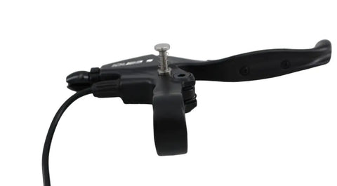 E Bike Brake Lever With Locking Button For Electric Bicycle And E Scooter Waterproof Wire 3 Pin Pair Ergonomic Design Easy Install