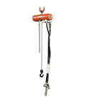 Air Chain Hoist With Swivel Hook 1000 Lb Capacity 10 Ft Lift Height 11 Fpm, featuring compact and rugged design
