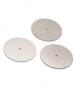 Triple diamond discs for Top Shelf Rechargeable Electric Floor Grinder for precision stone polishing.
