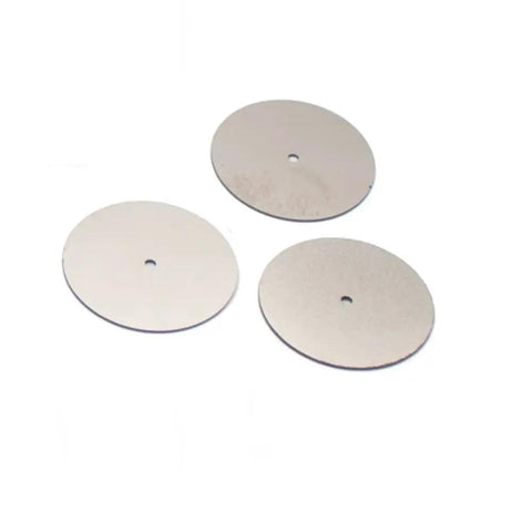 Three interchangeable diamond pads for Mini Cordless Electric Flat Grinding And Polishing Machine for precision tuning.