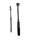 Two telescoping pickup tools from the Three Pack Flexible Magnetic Telescoping Pickup Tools With 360 Degree Swivel 7 to 30 Inch Reach