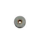 Marine Wire Pulley With Brass Bushing, Stainless Steel Sheave, One And One Quarter Inch Diameter, Fits Five Sixteenths Inch Rope, T304 Grade