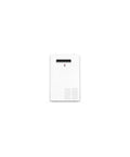 Heavy Duty Outdoor Natural Gas Tankless Water Heater Serving Up 7.0 Gpm Of Rock Solid Hot Water With 180000 Btu, compact white unit.