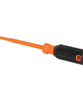 Insulated Screwdriver Set 1000V Rated With 6 Piece Kit Featuring 3 Phillips 2 Slotted And Square Tips Made In USA for electric work