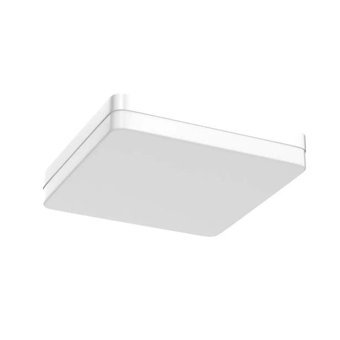 No-Fuss 36W LED Flush Mount Ceiling Light with 3240 Lumens and 4000K Natural White, 9 Inch Square Fixture, side view