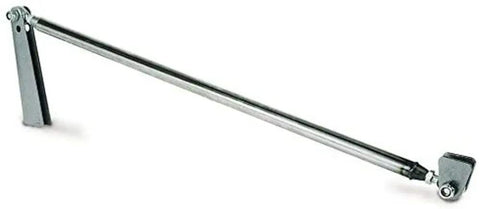 Universal Panhard Bar For Rear Axle Eliminates Side To Side Movement And Tire Rub For A Beastly Straight Line On Street And Track Includes Gusseted Mounting Brackets And Spherical Rod Ends With A 30 Inch Tube, steel bar with mounting brackets
