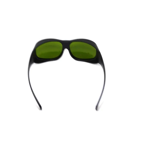 Front view of Heavy Duty Infrared Laser Safety Glasses With Rock Solid OD 8 Plus Defense Covering The 900 To 1100nm Range.