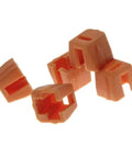 Heavy Duty Replacement Nailer Pad Kit 5 Piece Tip Rebuild Set features orange guide pads for nail gun operation.