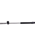Close-up of 20Ft Control Cable CCX17920 For Mercury Mariner Outboard Engines Heavy Duty Marine Grade Black Throttle Cable Replacement.