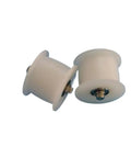 Pulley Drive Roller Kit With Roller Bearing For Mutoh RJ900C 900 1300 1604 1204 Printers Direct Replacement To Restore Smooth Paper Feeding And Reliable No Hassle Roller Drive Performance, white
