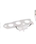 Flame Rod Electrode Kit OEM Replacement for Commercial Gas Appliances showing igniter assembly parts and ceramic insulators.