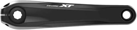 Deore XT Hollowtech II E-MTB Crank Arm Set FC-M8150 160mm Without Chainring with sleek black finish for EP801 EP800 EP600
