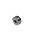 Marine Wire Pulley With Brass Bushing, Stainless Steel Sheave, One And One Quarter Inch Diameter, Fits Five Sixteenths Inch Rope, T304 Grade Boat Rigging Hardware
