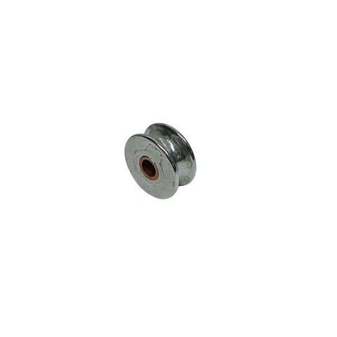 Beefy Marine 1 Inch Wire Pulley With Brass Bushing And One Quarter Inch Rope, Stainless Steel T304 Sheave, corrosion resistant